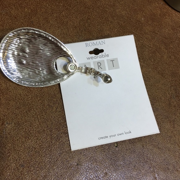 Large magnetic silver pendant - Picture 4 of 8